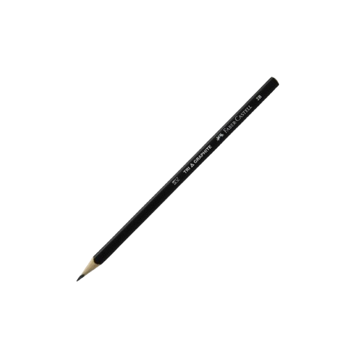 Utamakan merek pensil 2B tepercaya, seperti Faber-Castell, Staedtler, dan Joyko