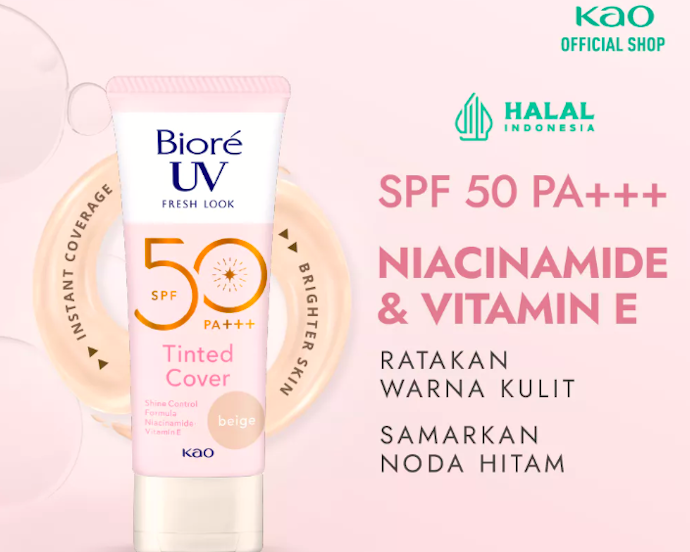 Gunakan sunscreen niacinamide sebagai perawatan tambahan