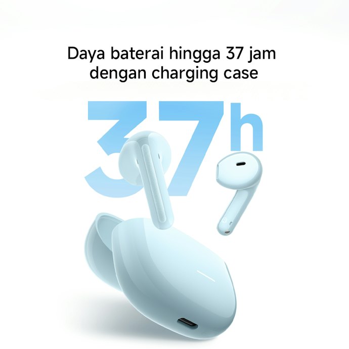 Utamakan earbuds dengan playtime minimal 5–6 jam atau sekitar 24 jam bersama charging case