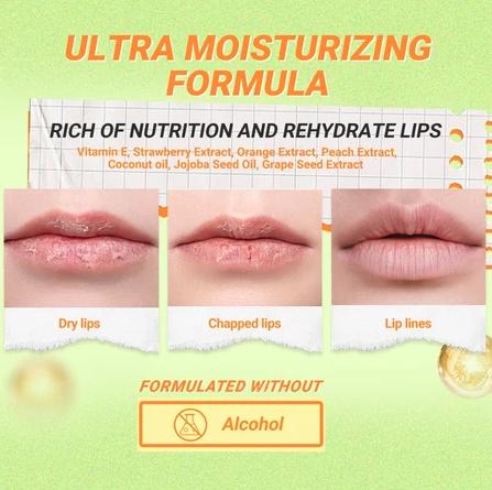 Bila kulit Anda sensitif, cari lip balm tanpa kandungan alkohol dan parfum