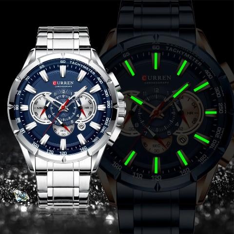 Agar dial jam tangan mudah terlihat dalam gelap, pastikan ada fitur luminous