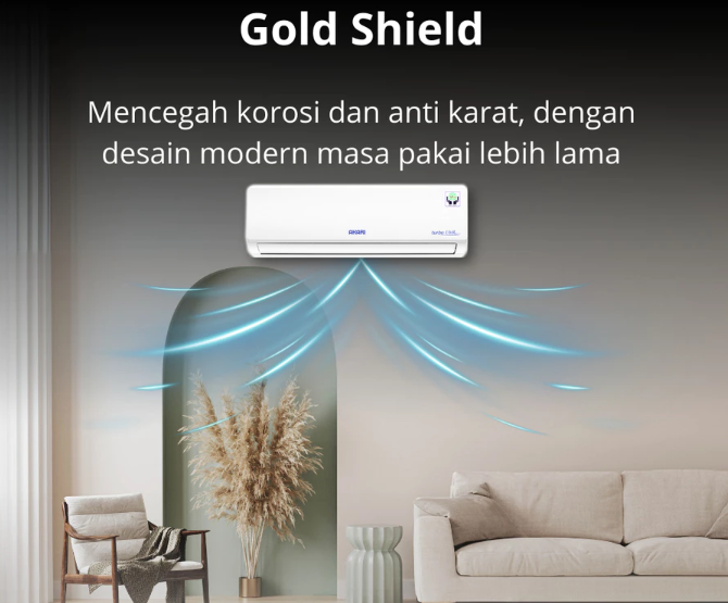 Pertimbangkan AC dengan lapisan tambahan pada evaporator agar lebih tahan lama