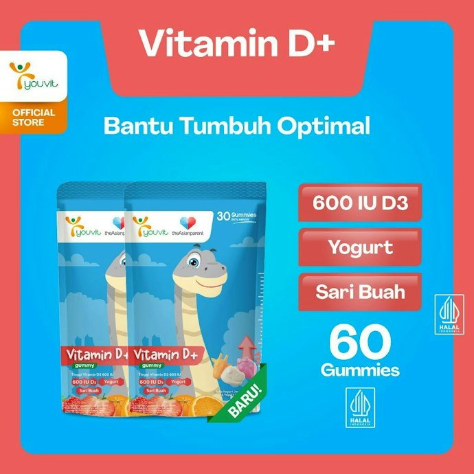 Untuk membantu mencukupi kebutuhan vitamin D harian, pilih vitamin D 600 IU yang bagus