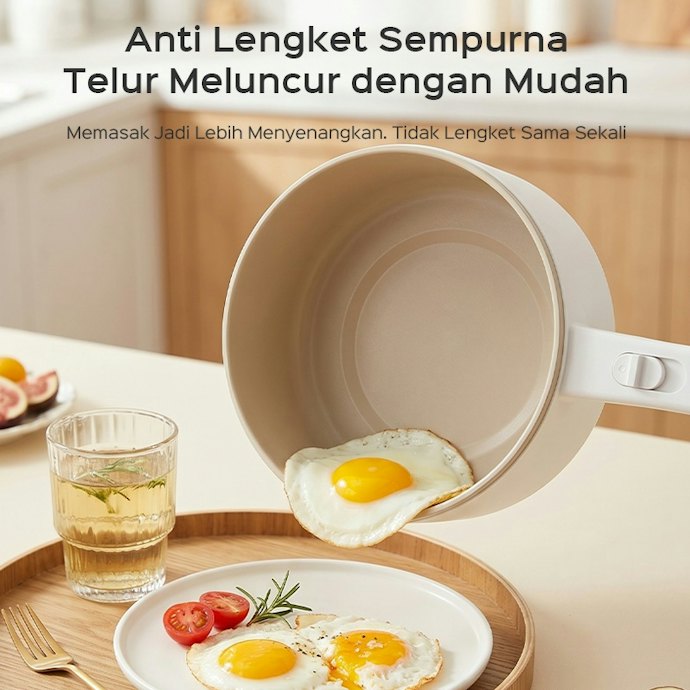 Pilih panci stainless steel jika ingin lebih awet; Pertimbangkan bahan aluminium dengan lapisan antilengket/keramik jika ingin kemudahan memasak dan membersihkan panci