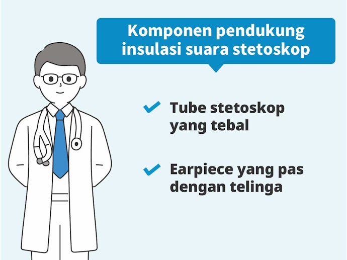 Pilih produk dengan insulasi suara yang baik