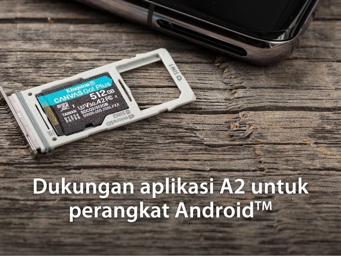 Untuk menjalankan aplikasi atau game di HP, utamakan microSD berstandar A1 atau A2