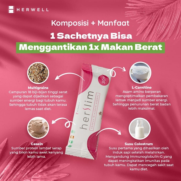 Pastikan memilih meal replacement dengan komposisi protein, karbohidrat, dan lemak yang seimbang
