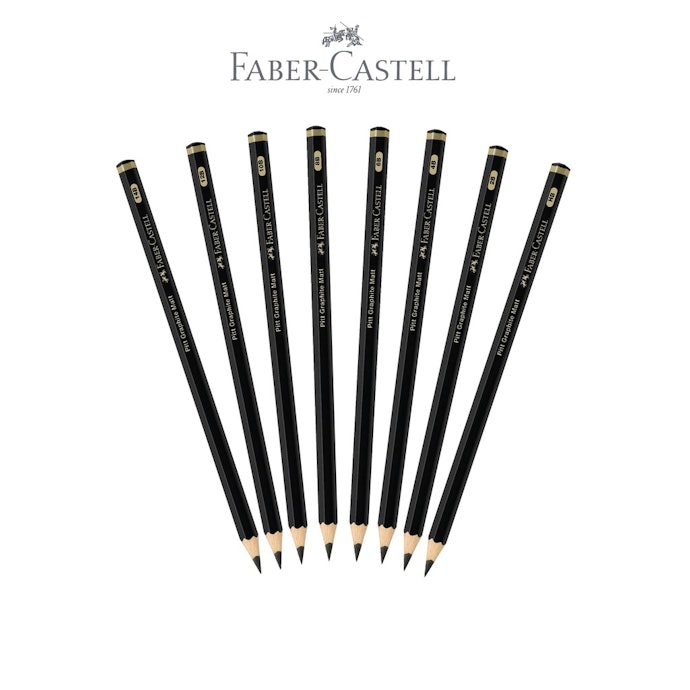 Utamakan pensil dari merk tepercaya, seperti Joyko, Faber-Castell, dan Staedtler