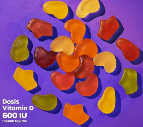 Apabila ingin menjaga daya tahan tubuh anak, utamakan vitamin gummy yang mengandung vitamin D