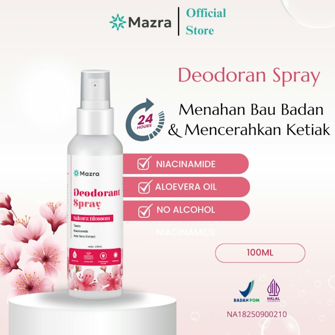 Jika Anda memiliki ketiak hitam, utamakan deodorant yang mengandung pencerah seperti niacinamide