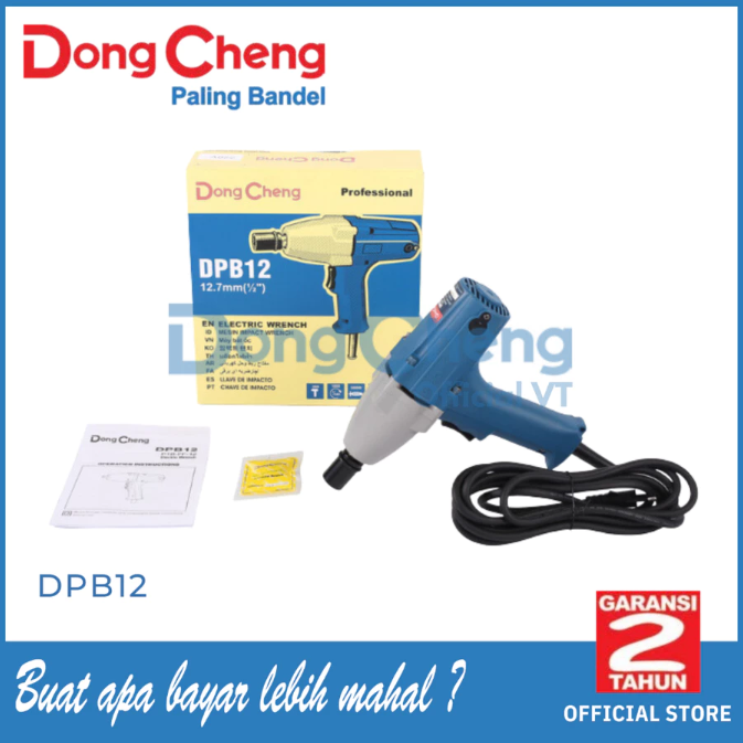 Gunakan impact wrench dengan kabel untuk mendukung intensitas pemakaian yang tinggi dalam dunia kerja
