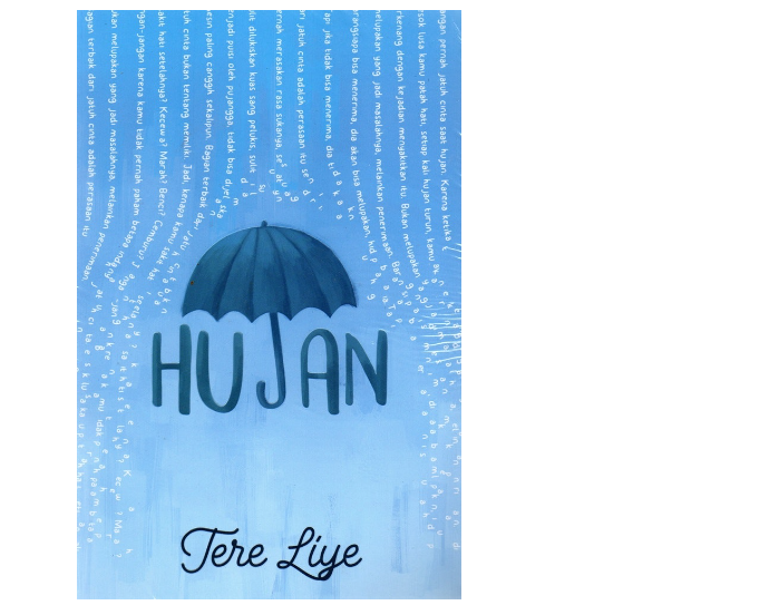 Untuk novel bergenre romance, pilih novel Hujan
