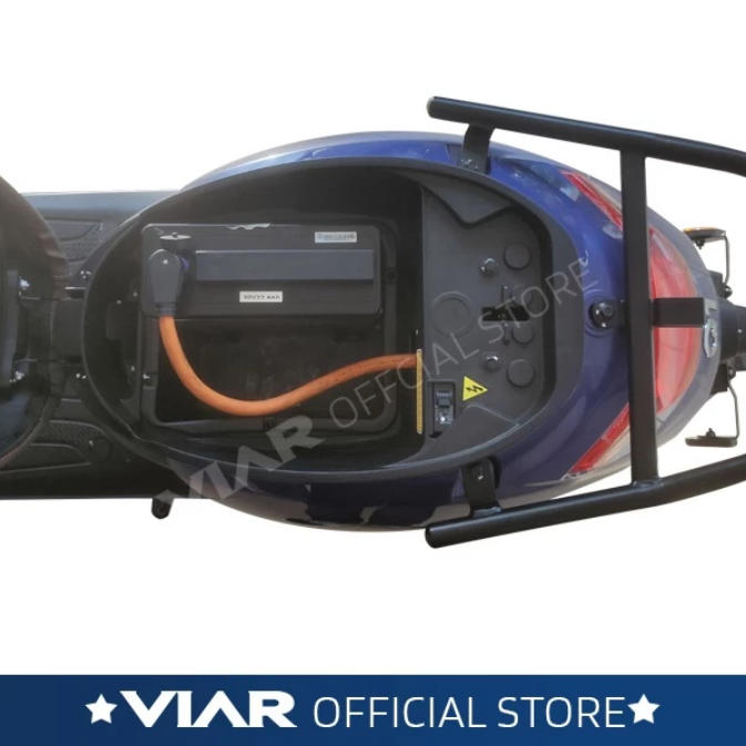 Untuk kemudahan pengisian daya, pilih motor listrik dengan baterai removable tipe lithium-ion