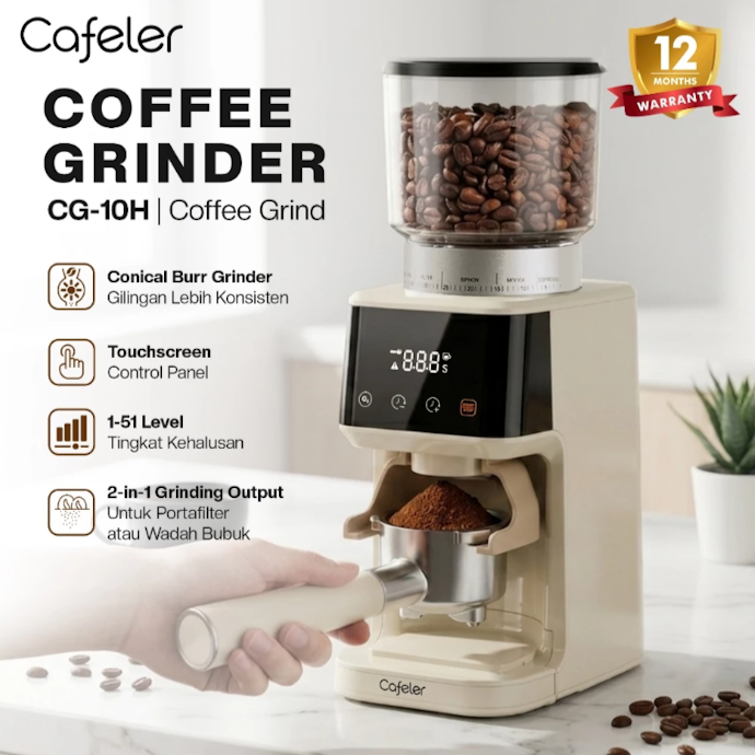 Bila bujet Anda terbatas, silakan pilih grinder elektrik dengan conical burr