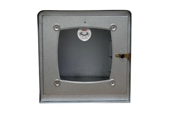Utamakan oven tangkring dengan bahan aluminium atau stainless steel