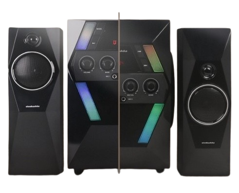 Pertimbangkan keberadaan subwoofer bila Anda tidak hanya menggunakan speaker untuk karaoke, tetapi juga menonton film