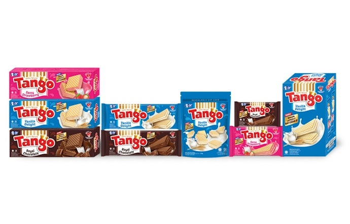 Pilih kemasan isi wafer Tango sesuai kebutuhan, mulai dari dus hingga kaleng