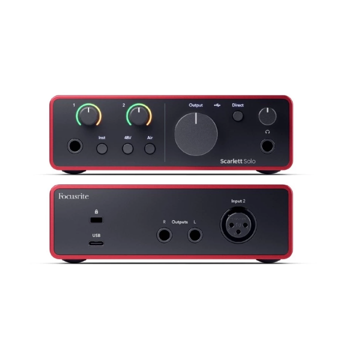 Pilih soundcard dengan spek minimum dynamic range sekitar 110 dB, SNR 90 dB, sample rate 48 kHz, dan bit depth 24-bit