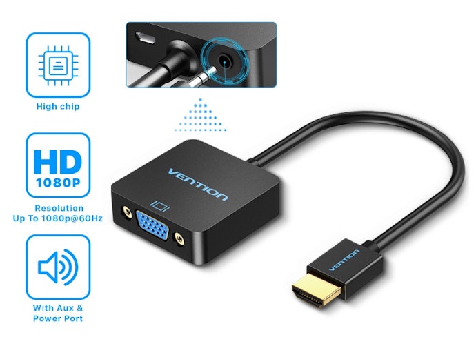 Pilih converter dengan dukungan resolusi minimal 1080p (FHD) agar tampilan lebih jernih
