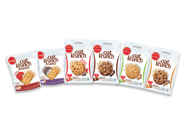 Baru pertama kali mencoba biskuiat oat? Pertimbangkan Naraya Oat Choco, Oatbits, atau Oat Krunch yang populer