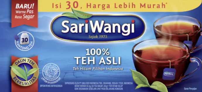 Cari yang terbuat dari 100% daun teh tanpa bahan tambahan