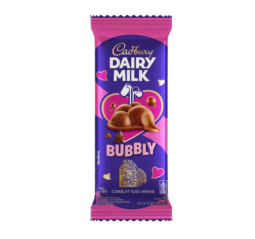 Jika mau yang terasa lebih premium, pertimbangkan coklat Dairy Milk dari Cadbury