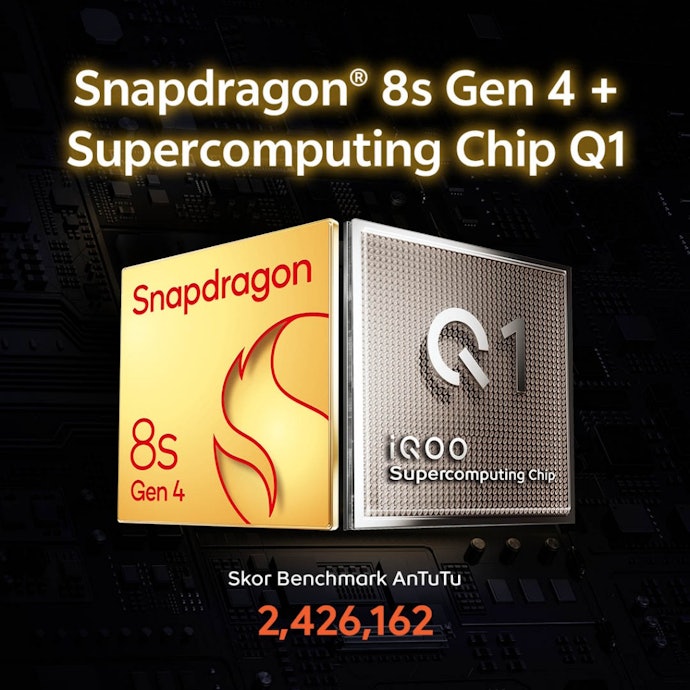 Pilih HP dengan chipset Snapdragon 7s Gen 4 atau Dimensity 8300, RAM 12 GB, dan storage 256 GB agar editing tetap optimal