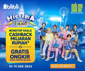 Catat tanggal penting harbolnas Blibli Histeria Spektakuler 12.12