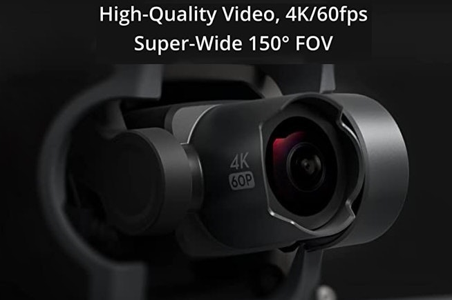 Untuk merekam video, utamakan drone dengan resolusi kamera 2K ke atas