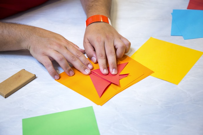 Pilih berdasarkan ukuran kertas origami