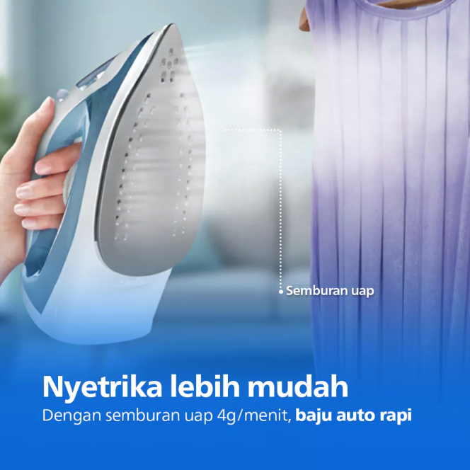 Jika mencari setrika uap Philips, pilih Philips DST1030 atau DST1040