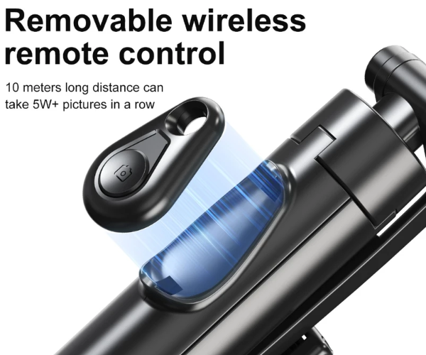 Untuk kemudahan mengambil gambar, pilih tongsis Bluetooth dengan remote shutter yang bisa dilepas