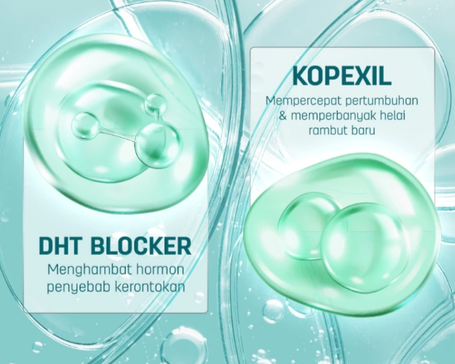 Bila Anda mencari hair tonic untuk menumbuhkan rambut, utamakan yang mengandung kopexil atau ginseng