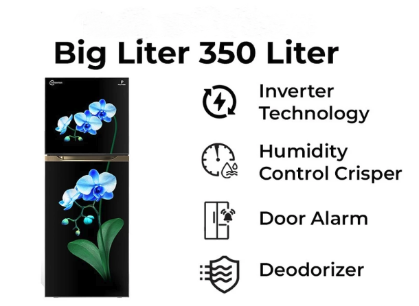 Apabila mencari kulkas Polytron 2 pintu Big Liter untuk keluarga besar (300-350 liter), siapkan dana Rp5-6 jutaan