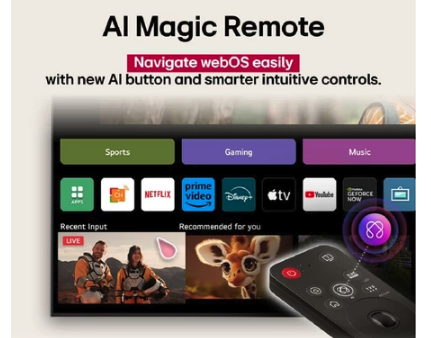 Prioritaskan TV yang dilengkapi webOS atau label 'Smart TV' jika Anda ingin fitur hiburan yang lebih lengkap