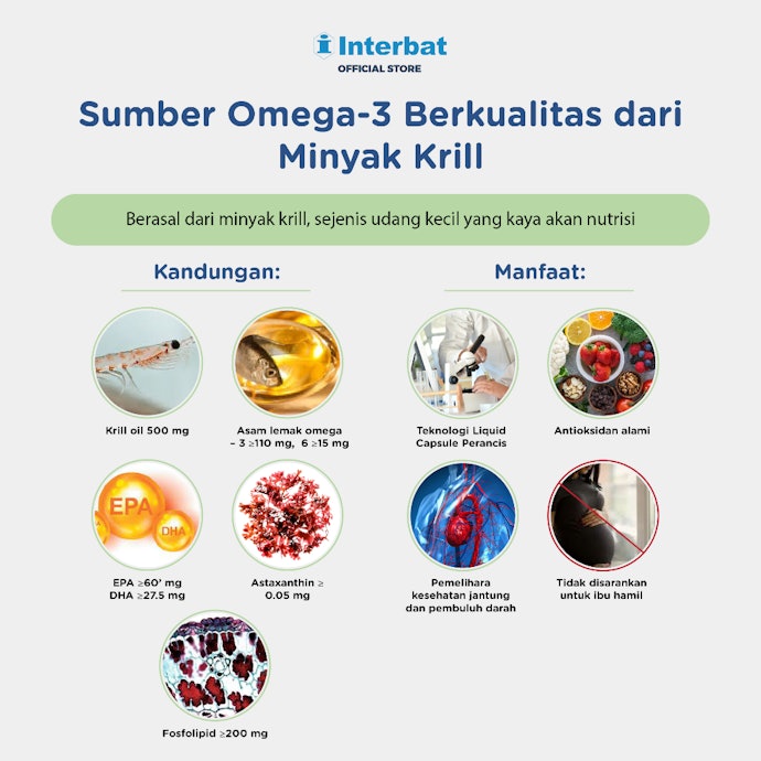 Pertimbangkan yang mengandung antioksidan untuk mencegah oksidasi