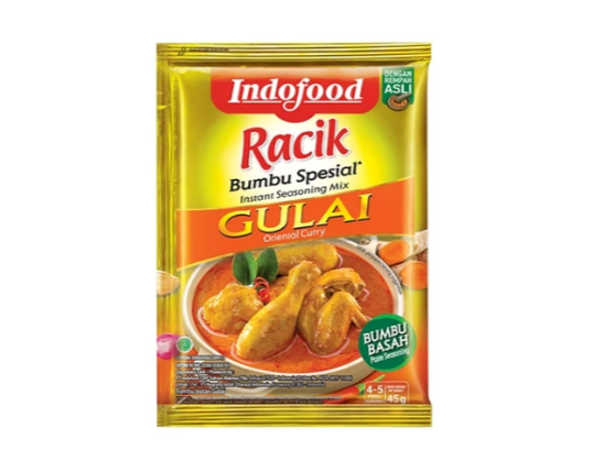 Bila Anda ingin sangat praktis, utamakan bumbu instan gulai yang dilengkapi santan