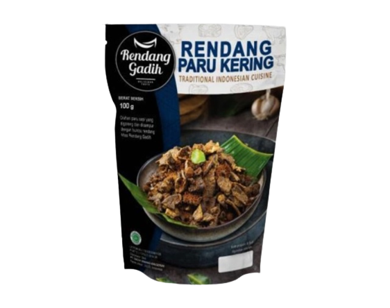 Pertimbangkan bobot dan bentuk kemasan rendang