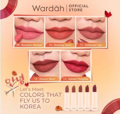 Colorfit Ultralight Matte Lipstick: Pilihan warna beragam dengan finish matte yang ringan