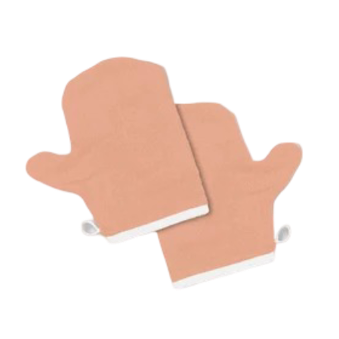 Wash mitt, lebih mudah dipakai karena berbentuk tangan