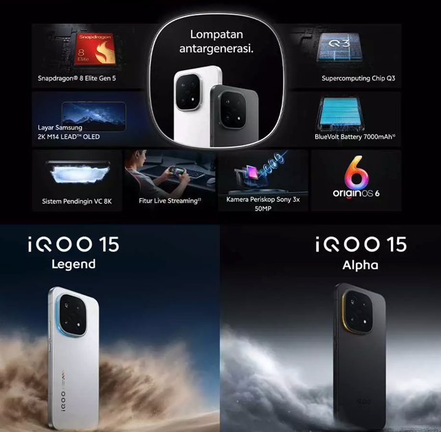 HP iQOO harganya terjangkau dengan performa gaming mobile yang optimal