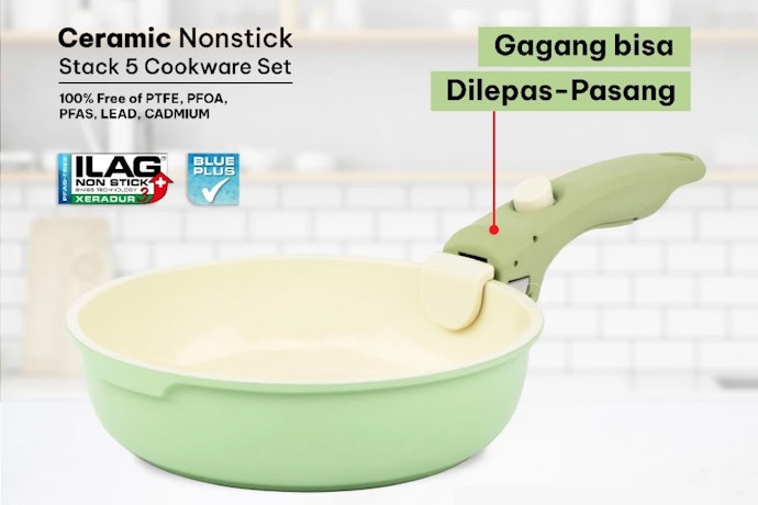 Sauce pan atau milk pan: Cocok untuk memasak dalam porsi kecil, seperti membuat saus, merebus mie, atau membuat bubur bayi