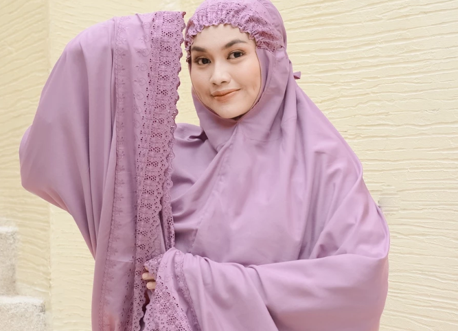 Mukena seserahan polos, untuk tampilan minimalis