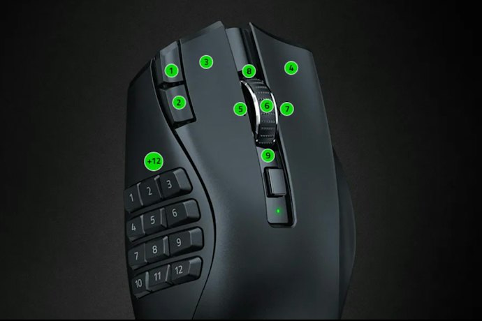 Programmable buttons, memberikan keleluasaan agar gaming makin seru