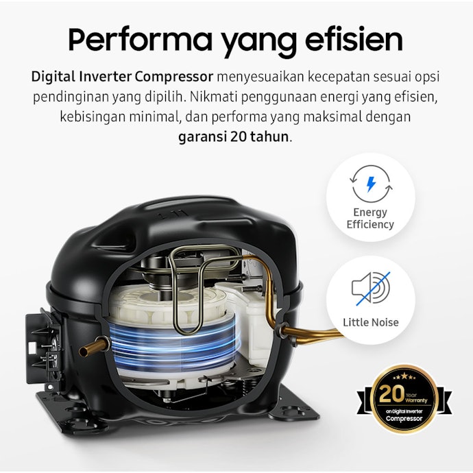 Digital Inverter: Hemat listrik dan tidak bising saat digunakan