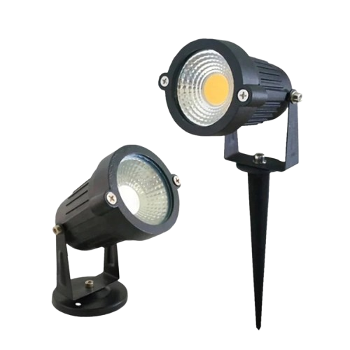 Arah sorotan: Flood light lebih menyebar, spike light lebih terarah