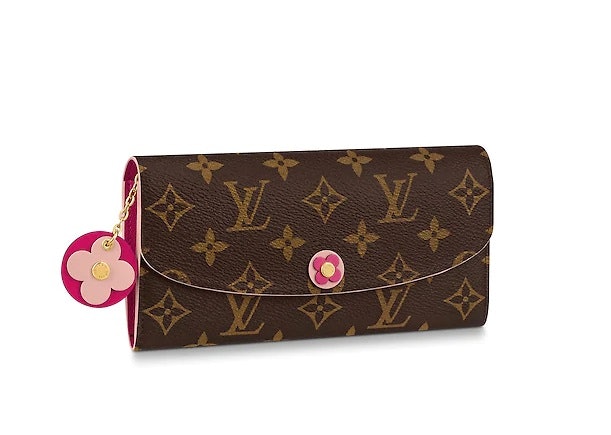 Motif monogram flowers yang feminin dan sangat cocok untuk wanita!