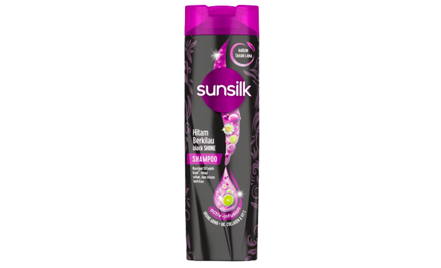 Shampo Sunsilk hitam, membantu mempertahankan warna rambut hitam Anda
