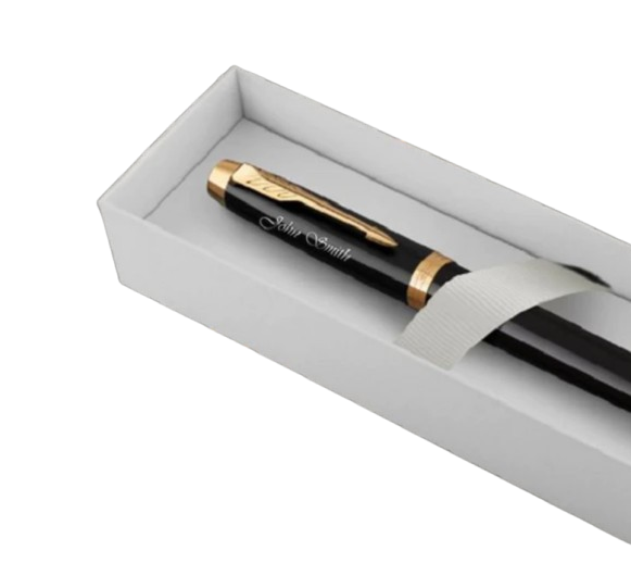 Untuk guru laki-laki: Pulpen custom dengan inisial namanya