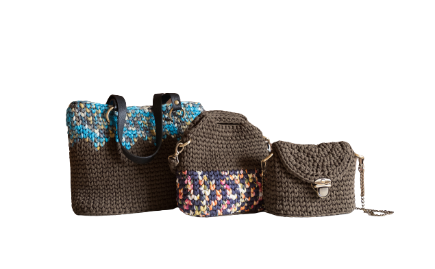Katun, paling sering dipakai untuk tas rajut handmade